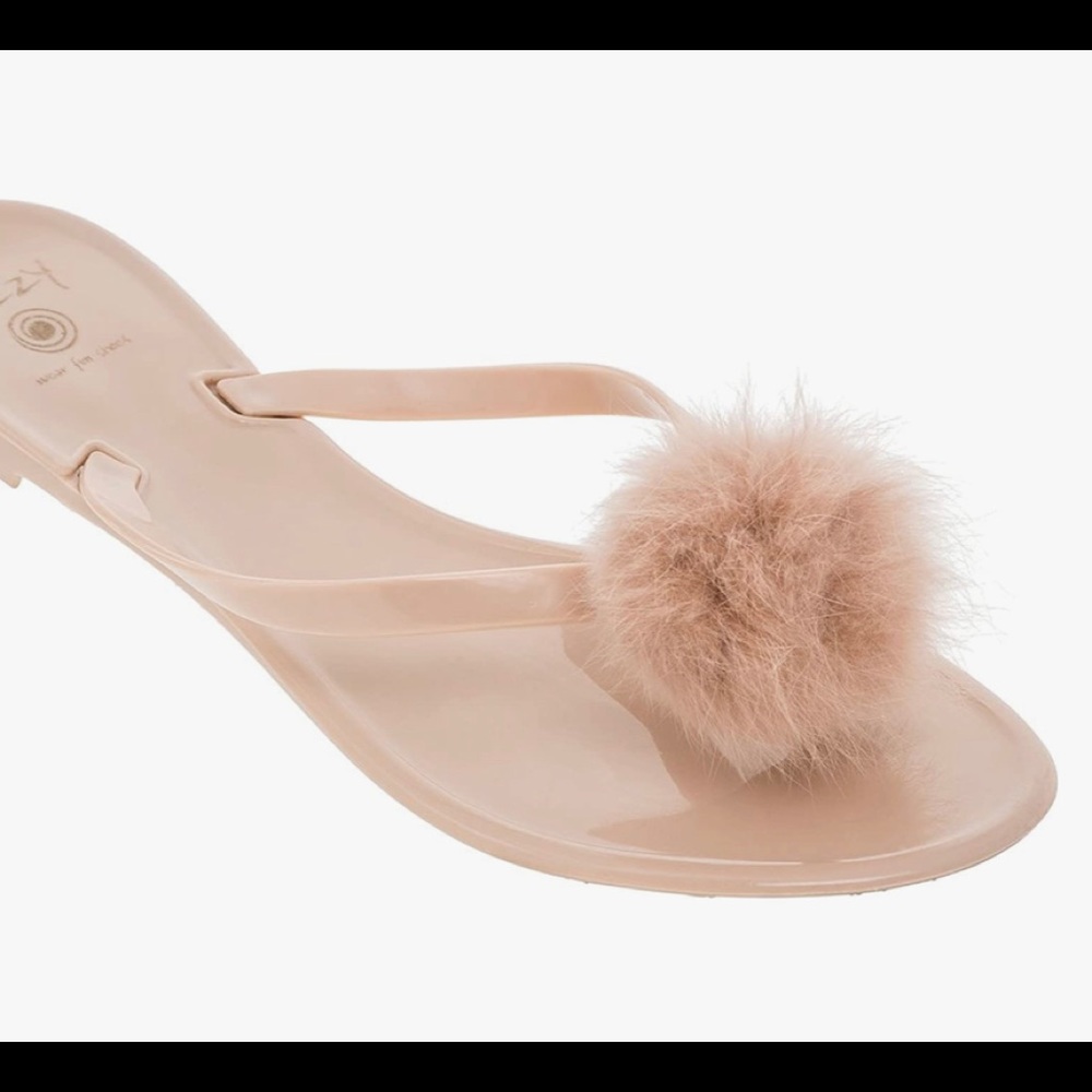 DIzzy Pom-Poms Jellybeans Flip Flop